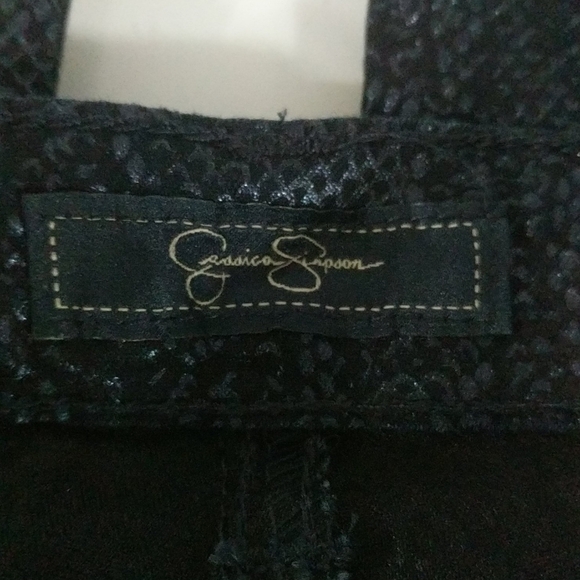 JESSICA Simpson Kiss Me Jegging Blue Snake Print - Size 29 - 30" Inseam - Picture 3 of 9